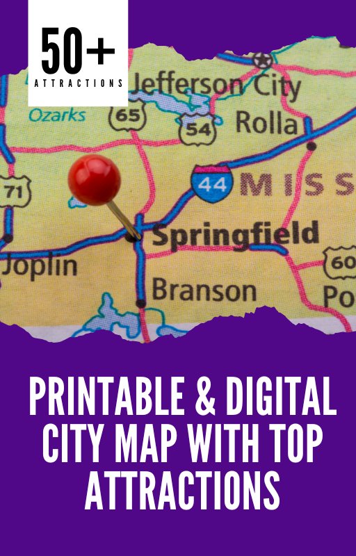 Explore Springfield: Printable & Digital City Map with Top Attractions - Discover Springfield, MO